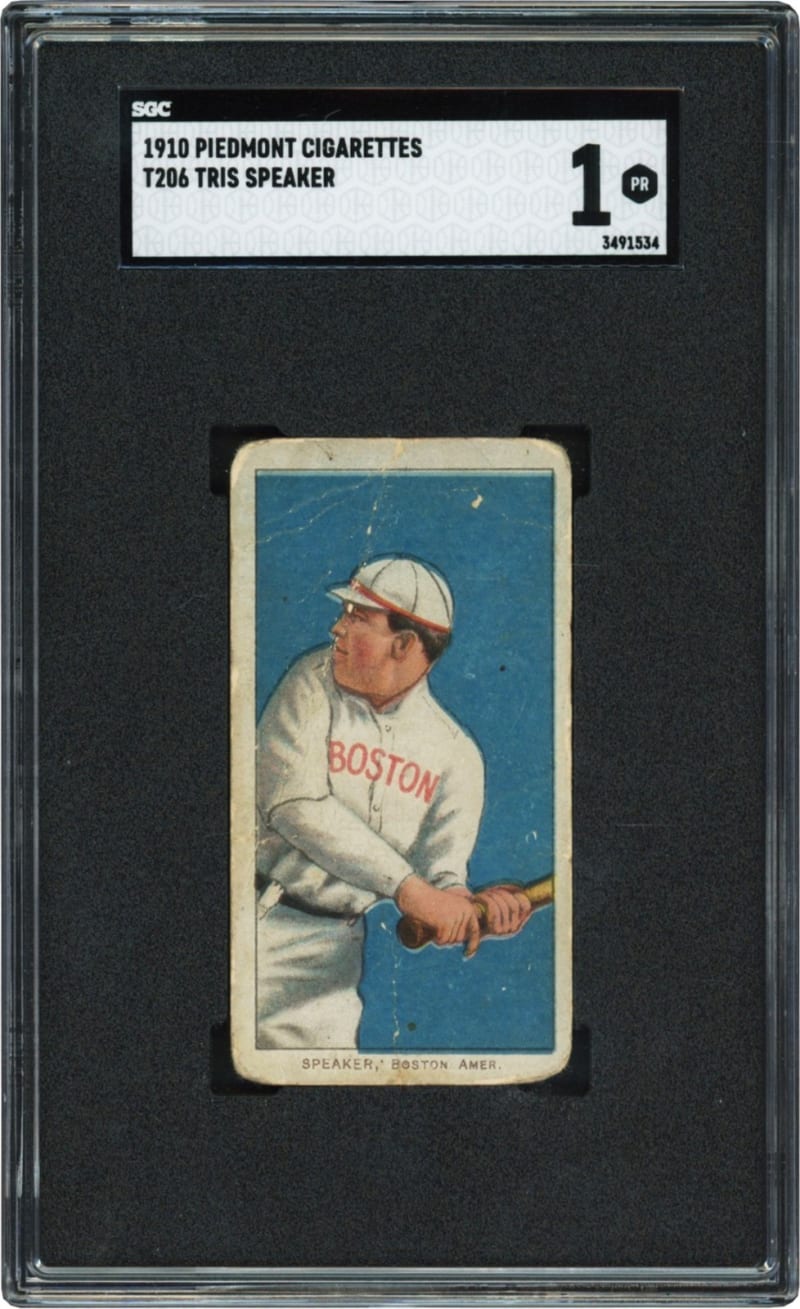 1909 T206 Tris Speaker front