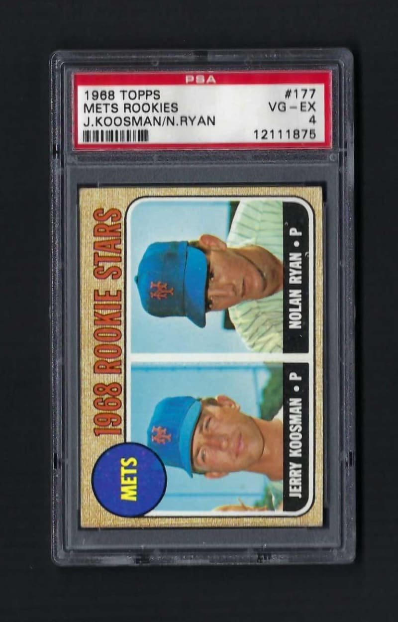 1968 Topps Nolan Ryan #177 front