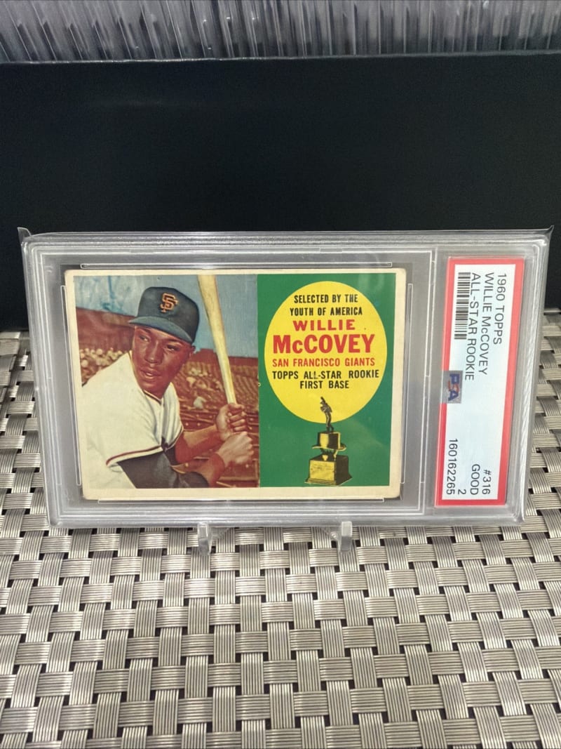 1960 Topps Willie McCovey #316 front