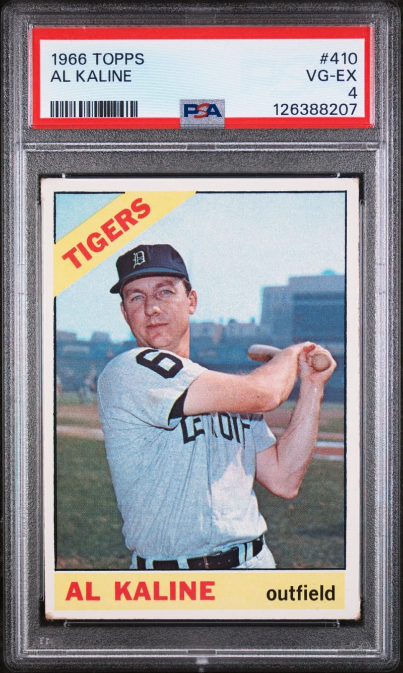 1966 Topps Al Kaline #410 front