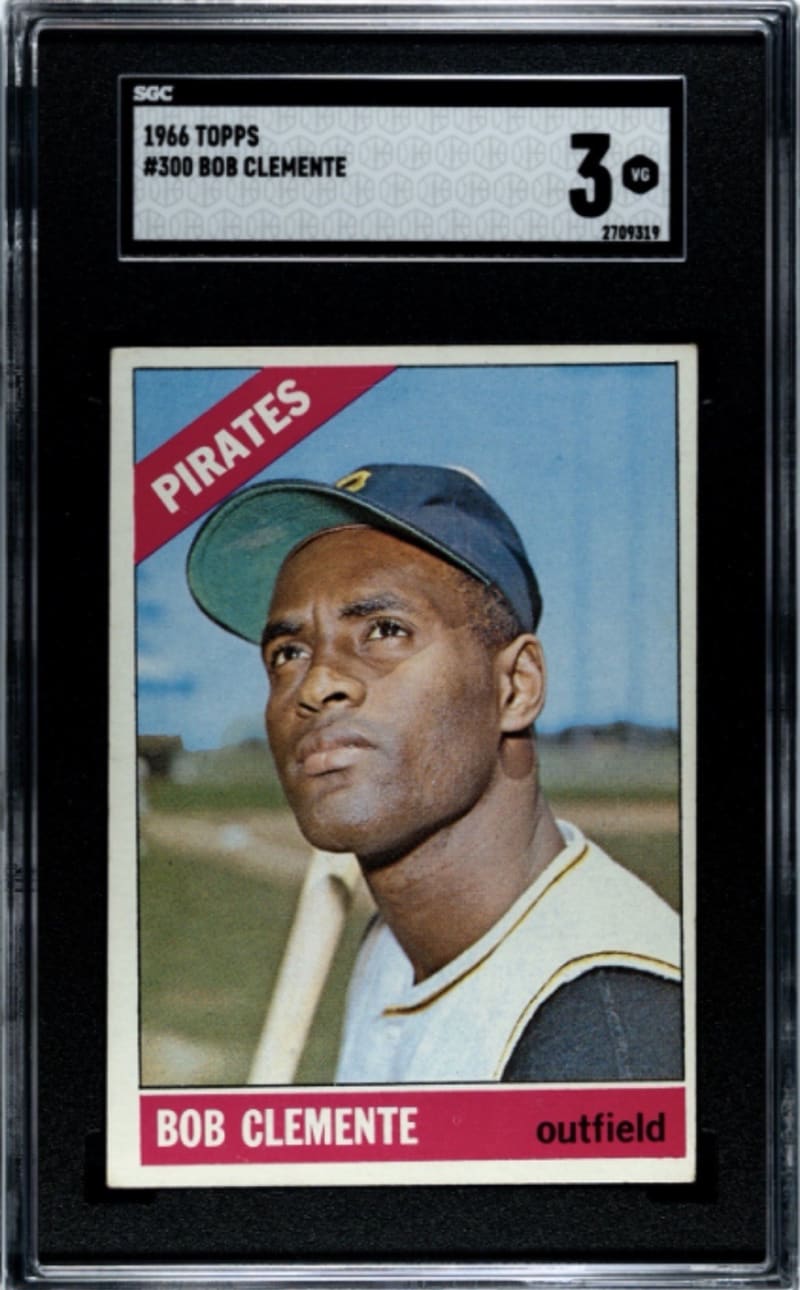 1966 Topps Roberto Clemente #300 front