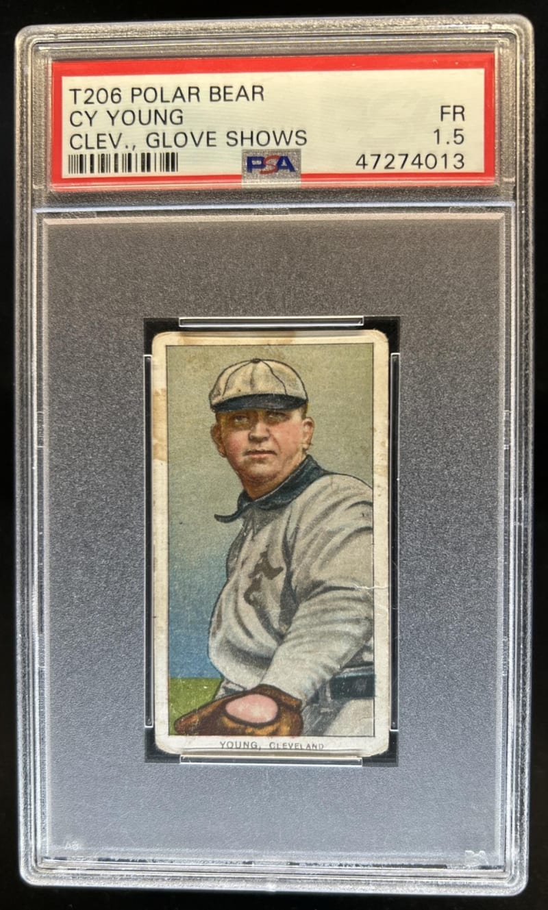 1909 T206 Cy Young front