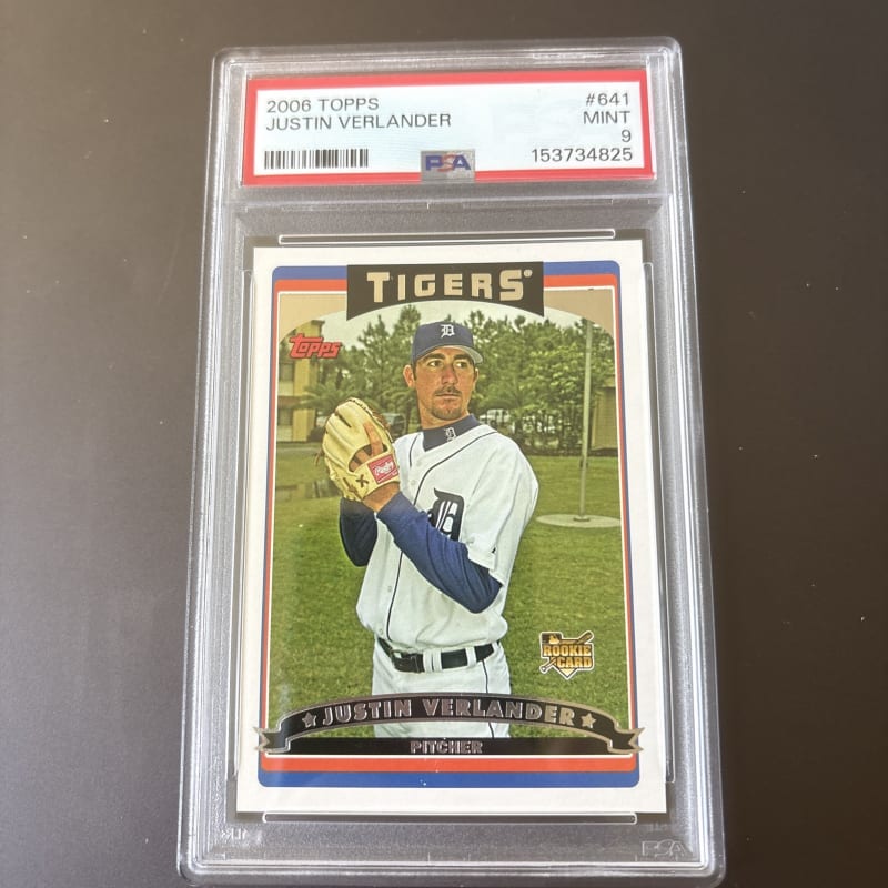 2006 Topps Justin Verlander #641 front
