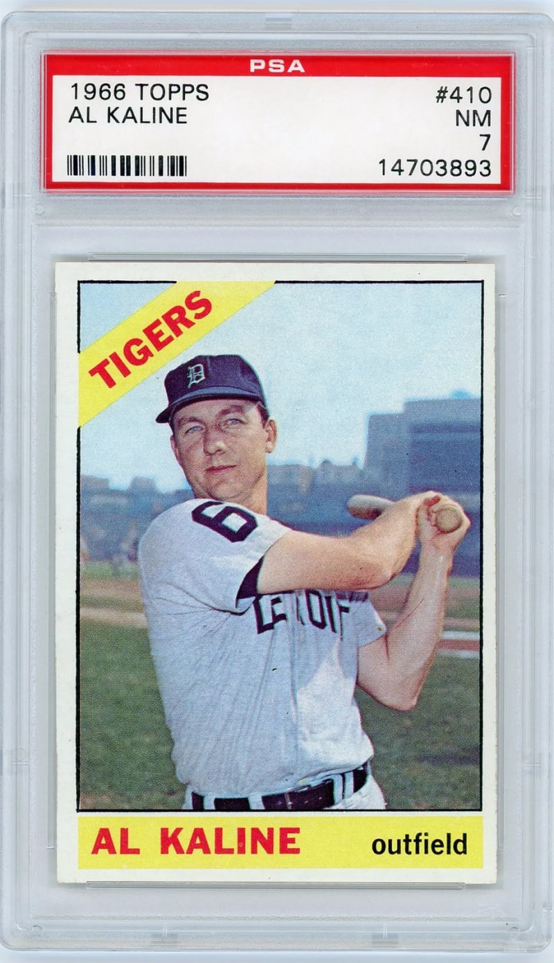 1966 Topps Al Kaline #410 front