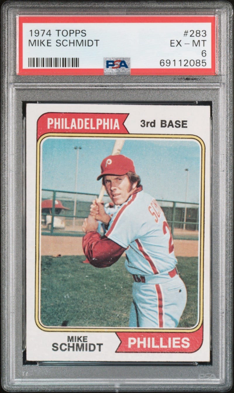 1974 Topps Mike Schmidt #283 front