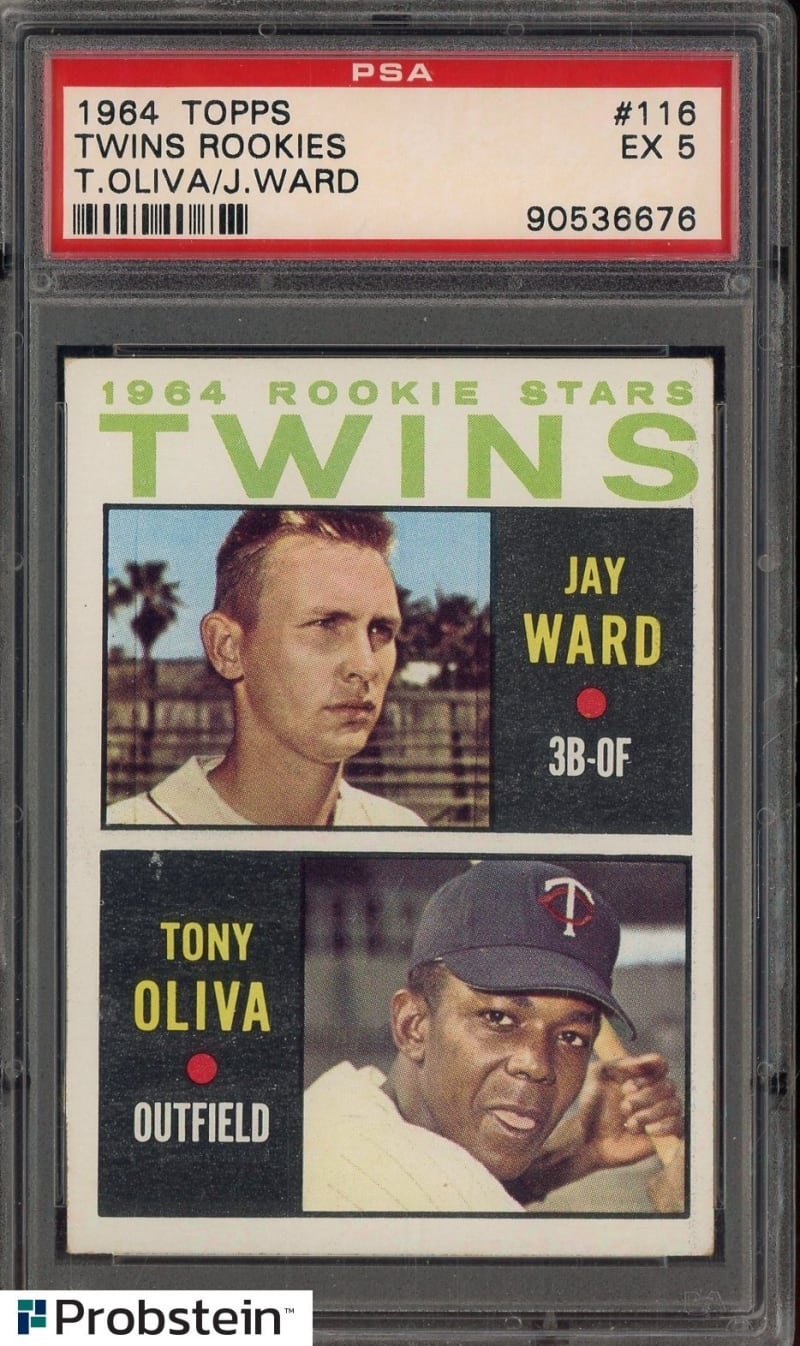 1964 Topps Tony Oliva #116 front