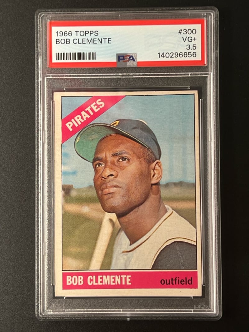 1966 Topps Roberto Clemente #300 front