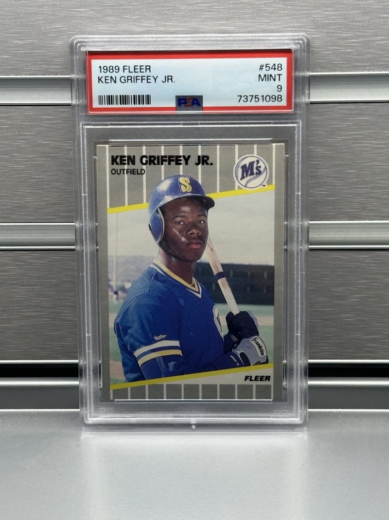 1989 Fleer Ken Griffey Jr. #548 front