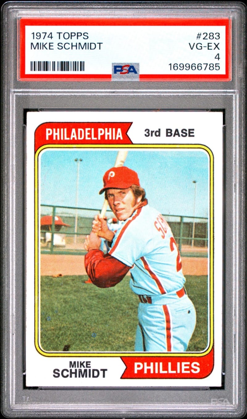 1974 Topps Mike Schmidt #283 front