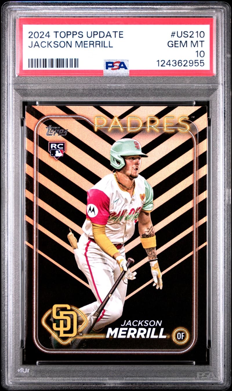 2024 Topps Update Jackson Merrill #US210 front