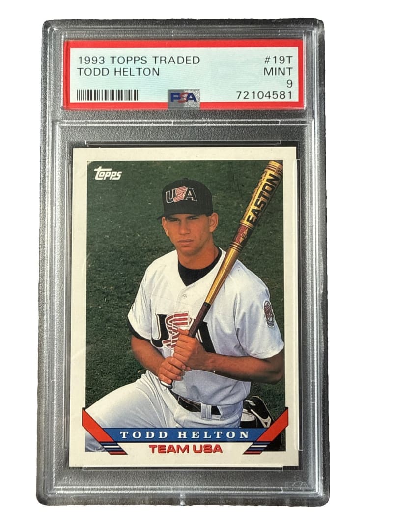 1993 Topps Traded Todd Helton #19T front