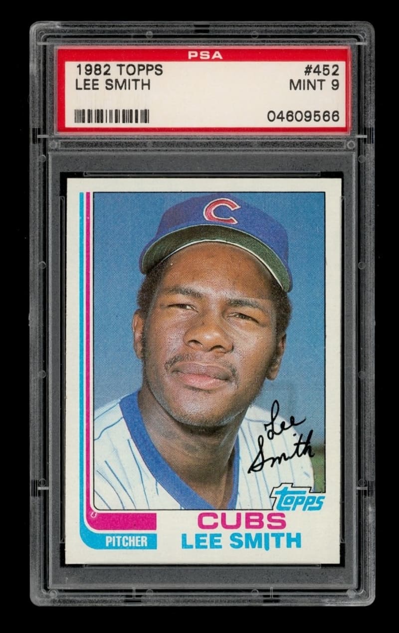 1982 Topps Lee Smith #452 front