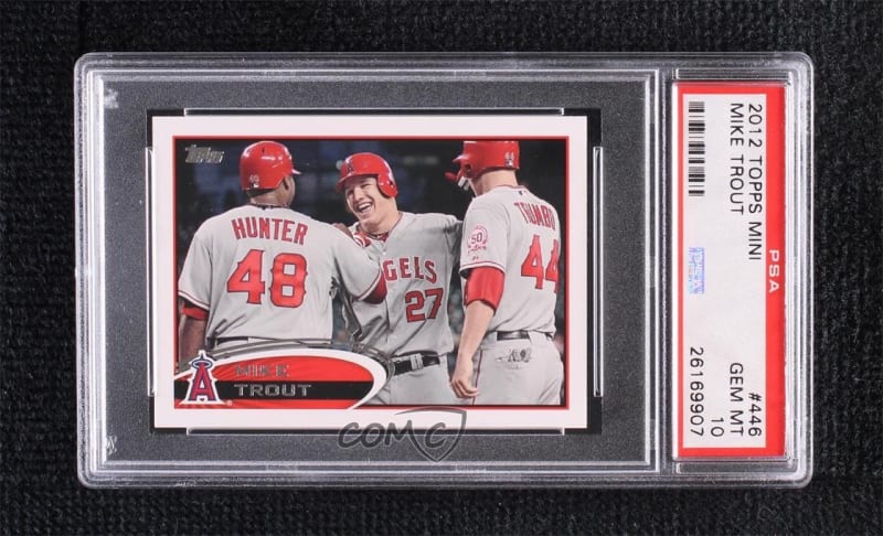 2012 Topps Mike Trout #446 front