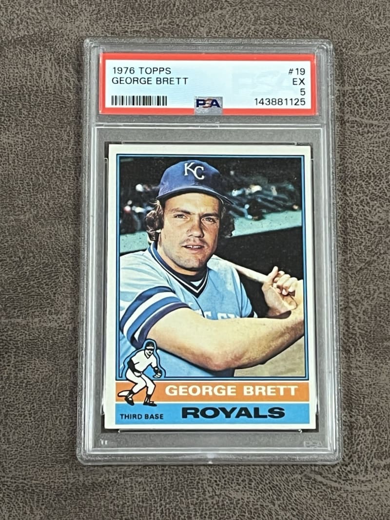 1976 Topps George Brett #19 front