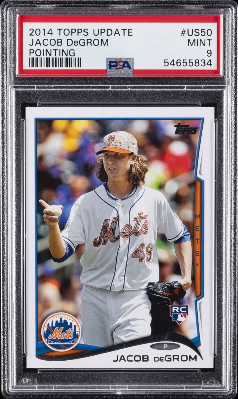 2014 Topps Update Jacob deGrom #US57 front