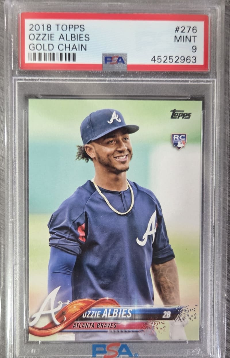 2018 Topps Ozzie Albies #276 front