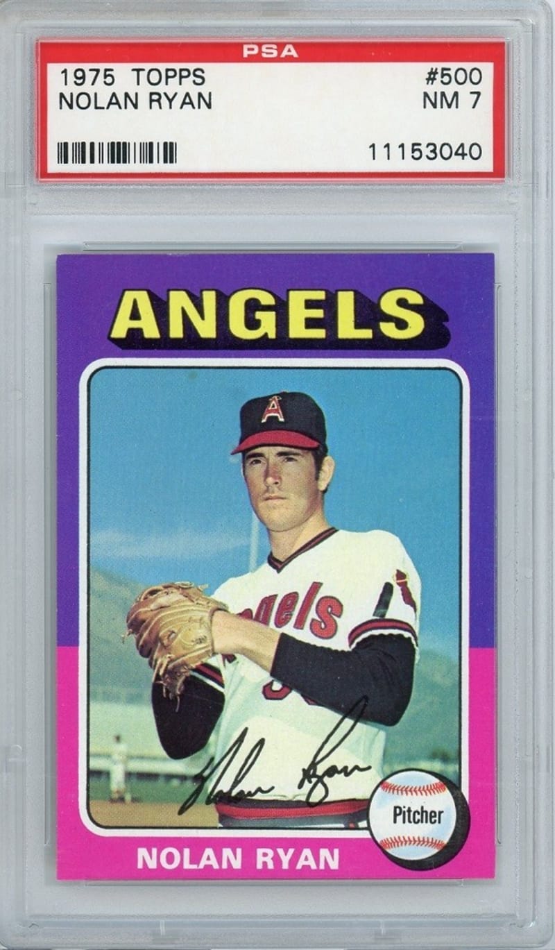 1975 Topps Nolan Ryan #500 front