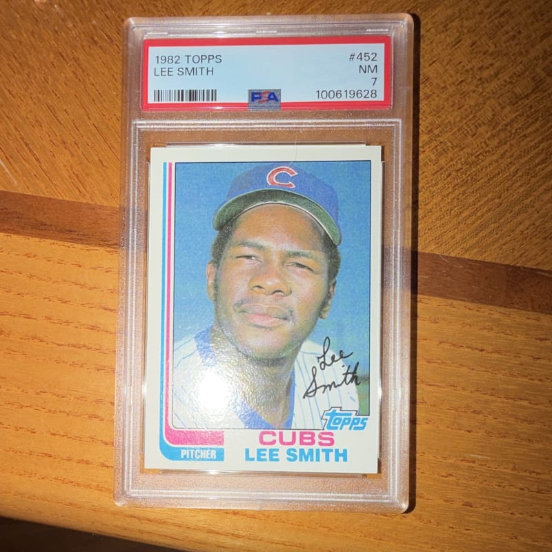 1982 Topps Lee Smith #452 front