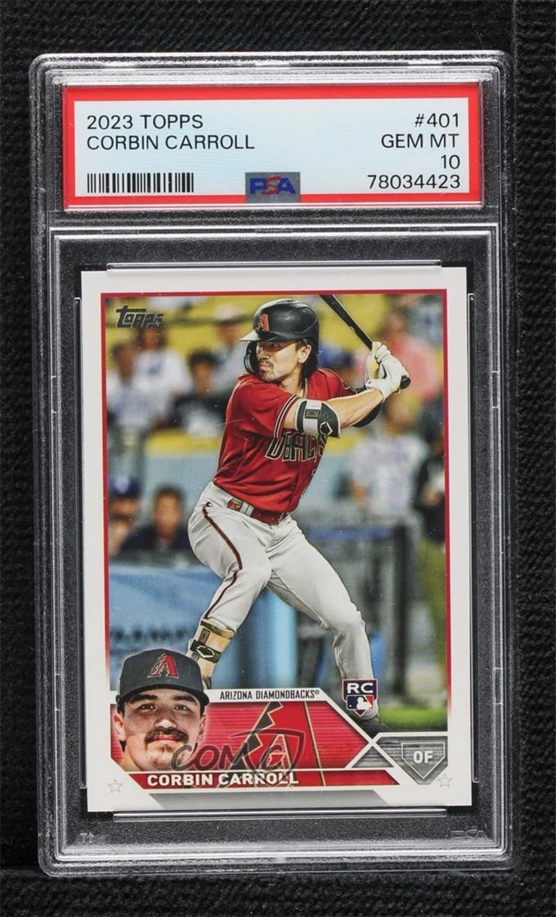 2023 Topps Corbin Carroll #401 front
