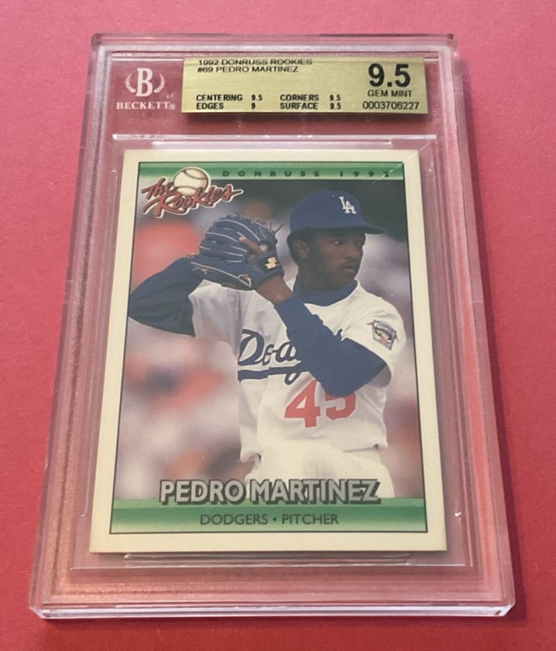 1992 Donruss The Rookies Pedro Martinez #69 front