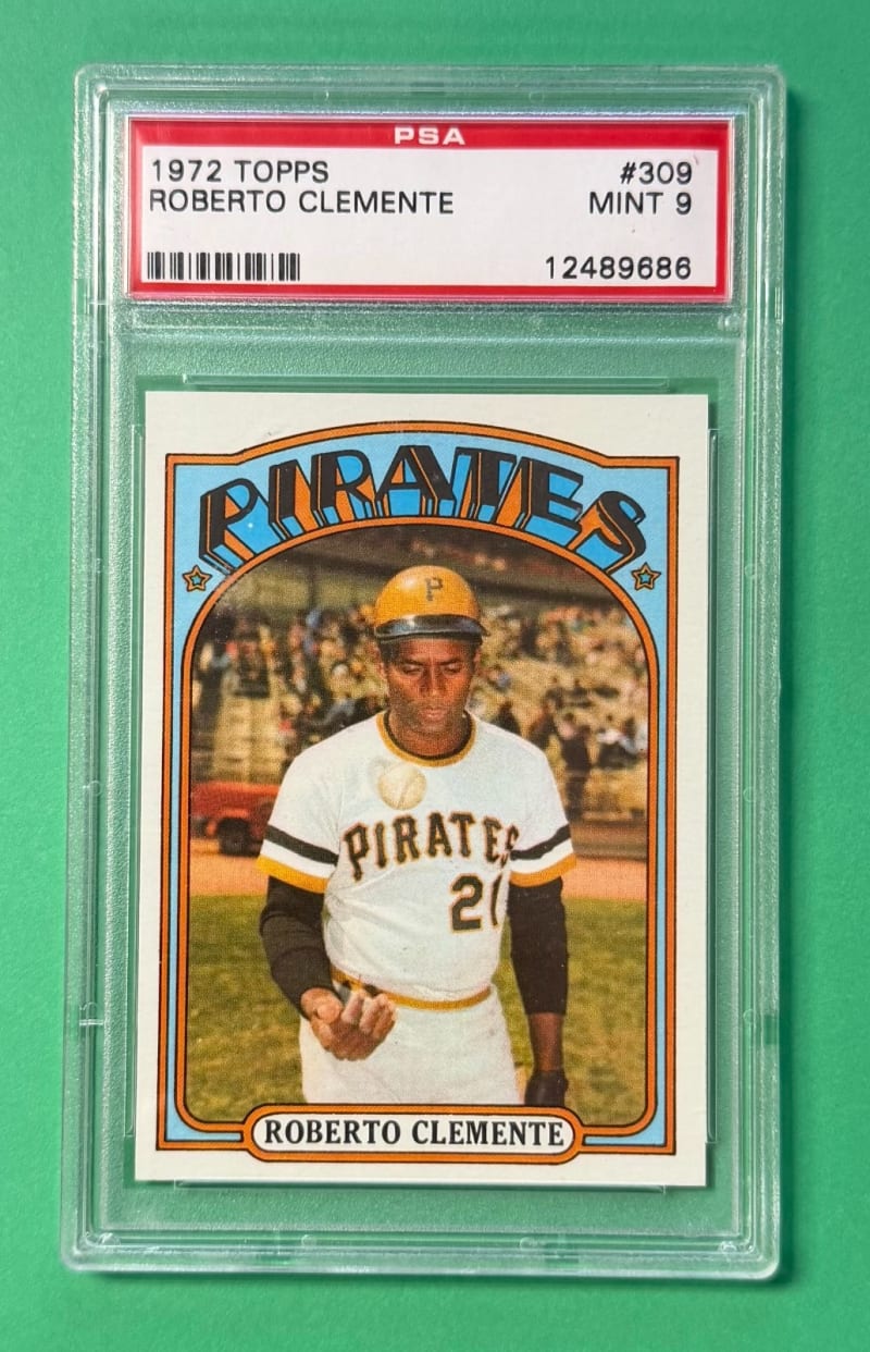 1972 Topps Roberto Clemente #309 front