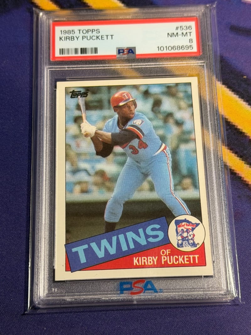 1985 Topps Kirby Puckett #536 front