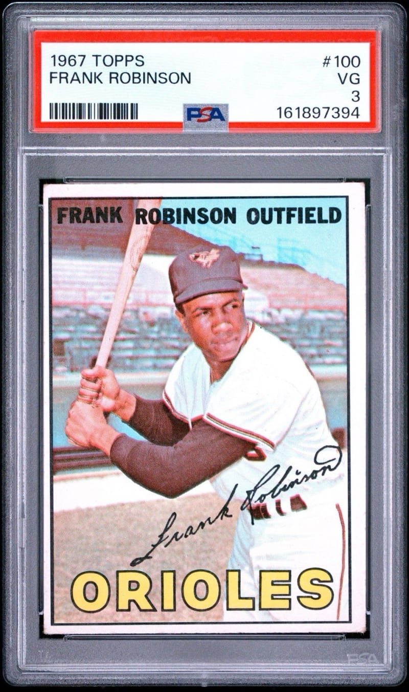 1967 Topps Frank Robinson #100 front