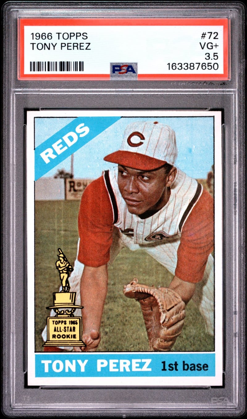 1966 Topps Tony Perez #72 front