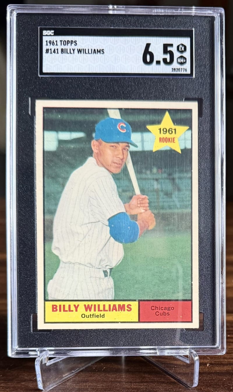 1961 Topps Billy Williams #141 front