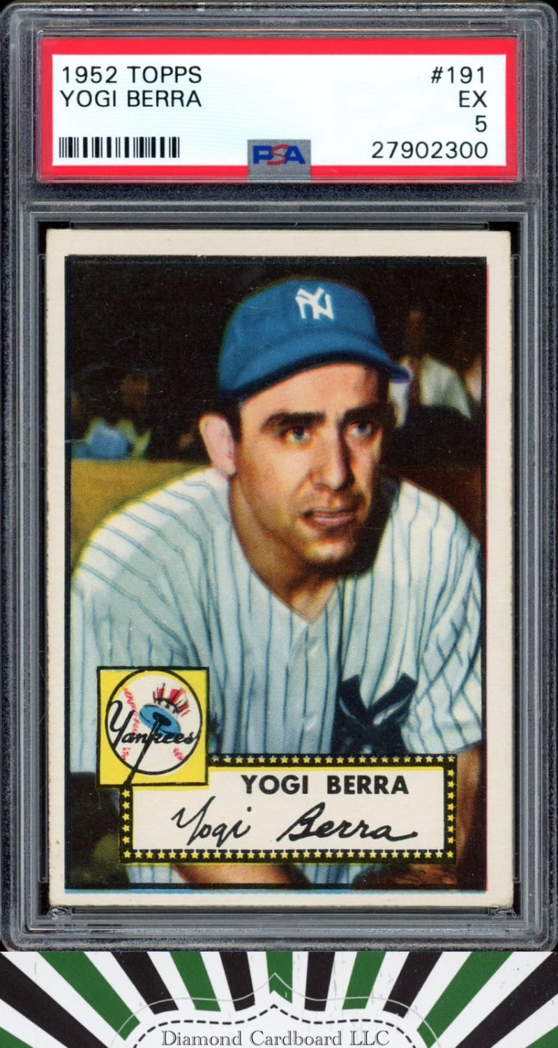 1952 Topps Yogi Berra #191 front