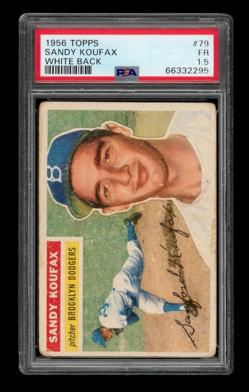 1956 Topps Sandy Koufax #79 front