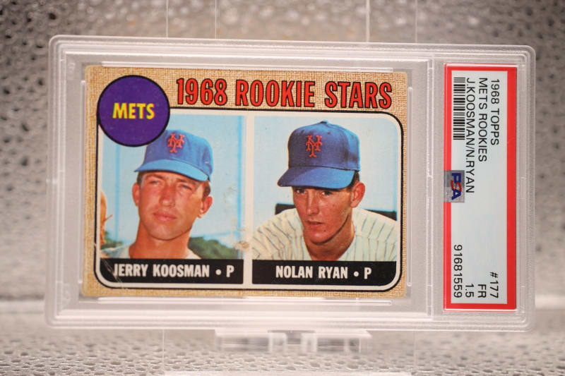 1968 Topps Nolan Ryan #177 front