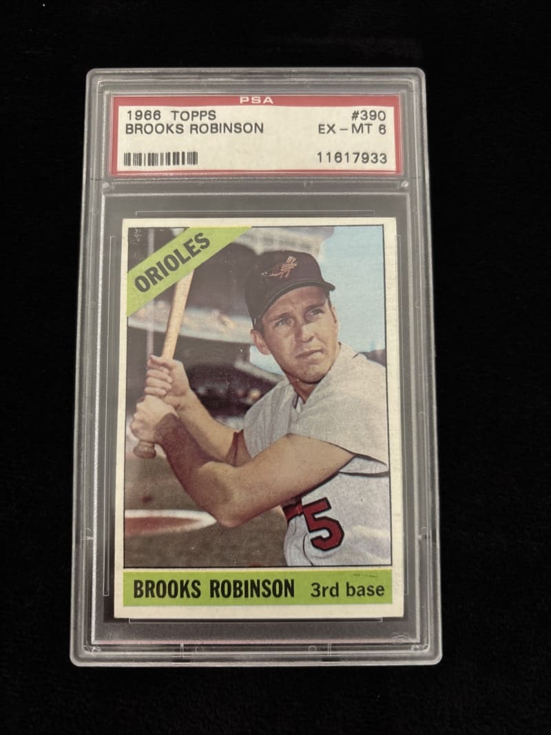 1966 Topps Brooks Robinson #390 front