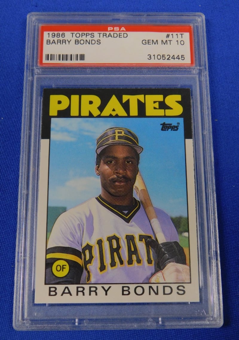 1986 Topps Traded Barry Bonds #11T front