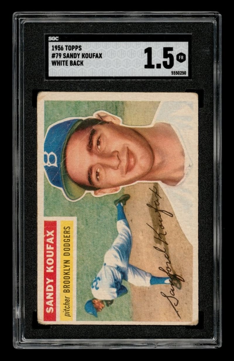 1956 Topps Sandy Koufax #79 front