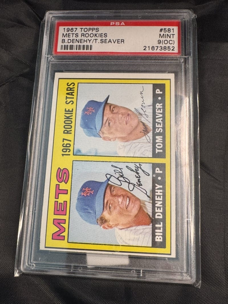 1967 Topps Tom Seaver #581 front