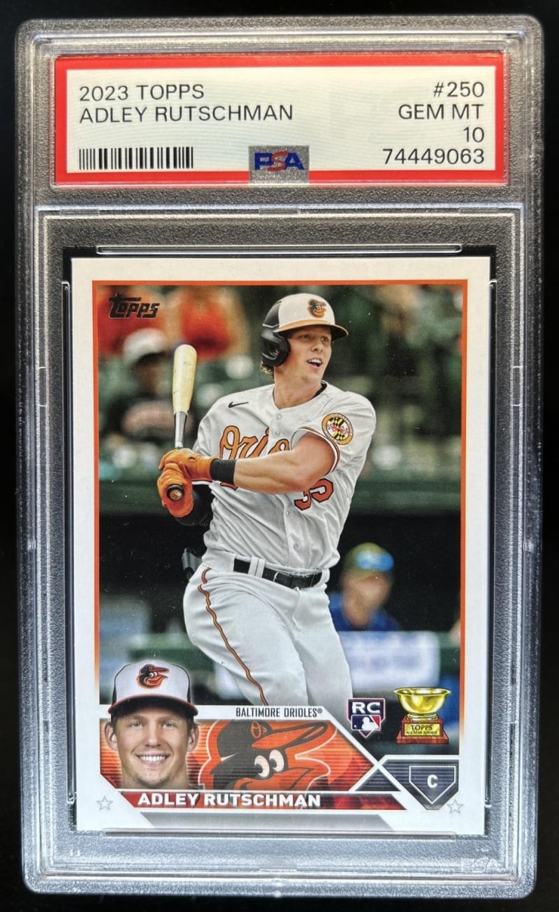 2023 Topps Adley Rutschman #250 front