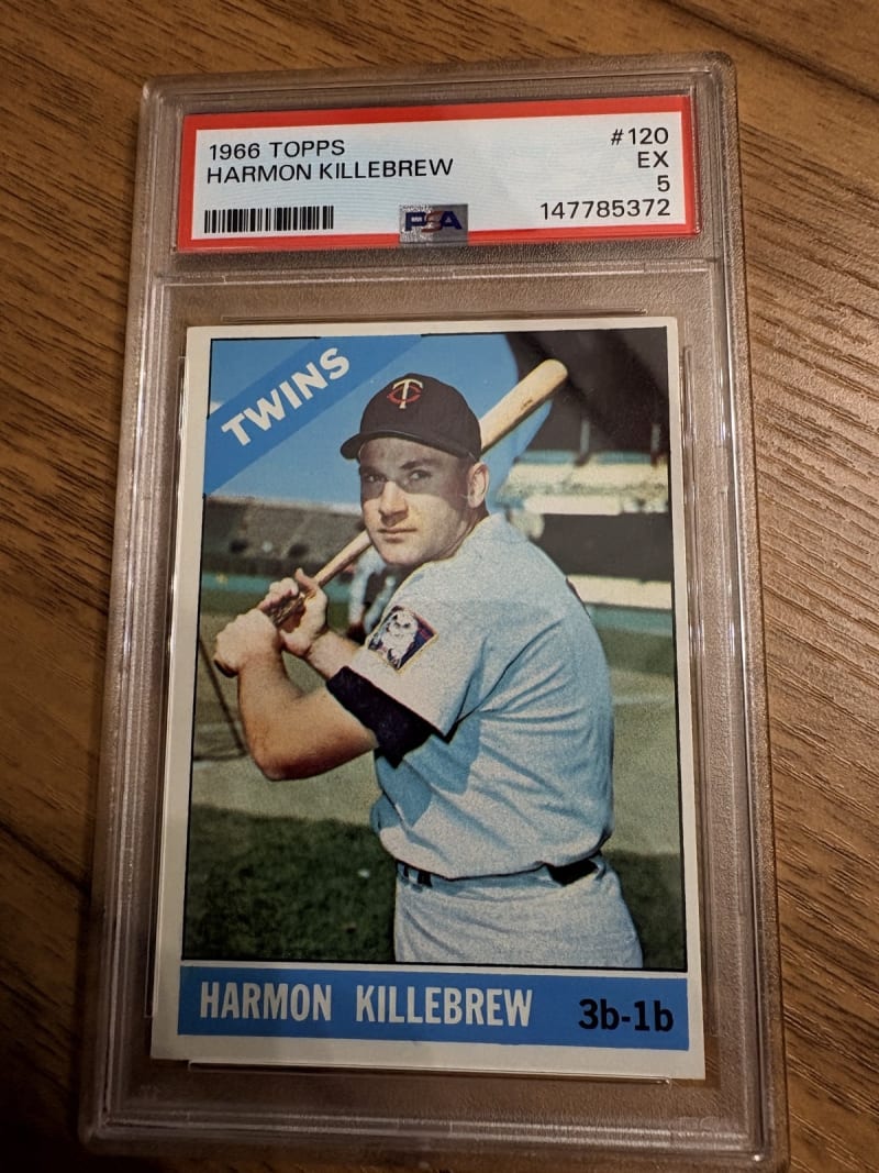 1966 Topps Harmon Killebrew #120 front