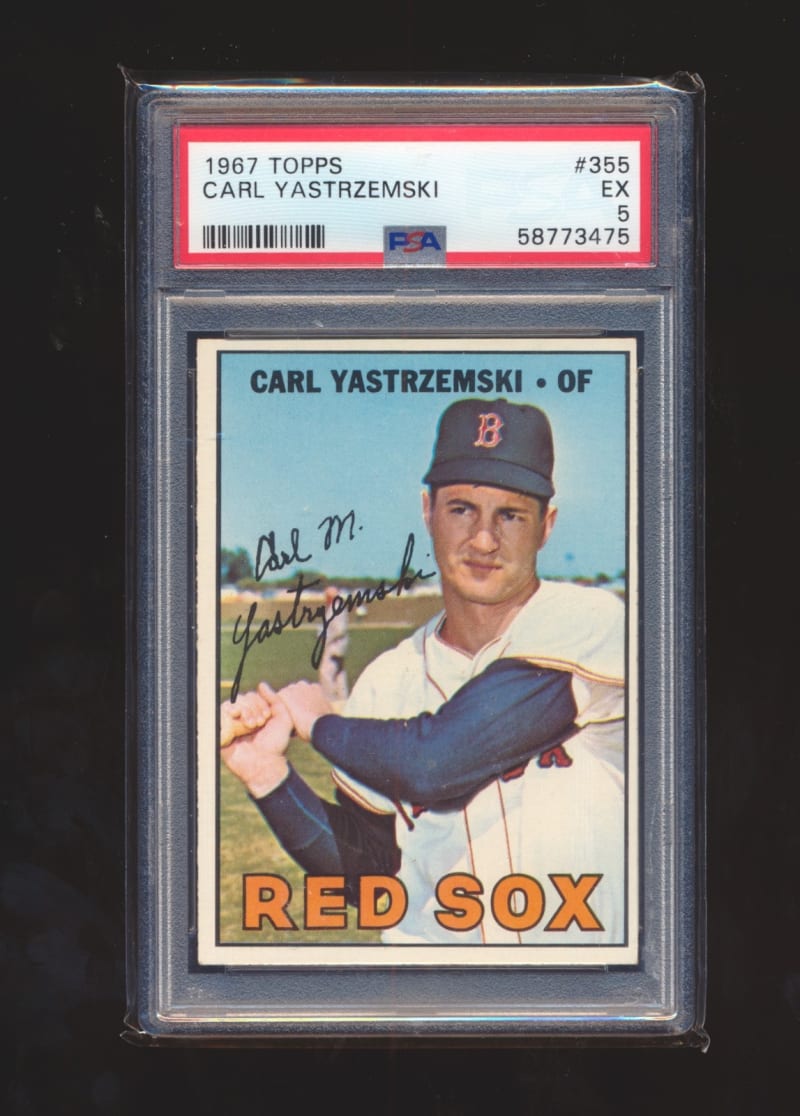 1967 Topps Carl Yastrzemski #355 front