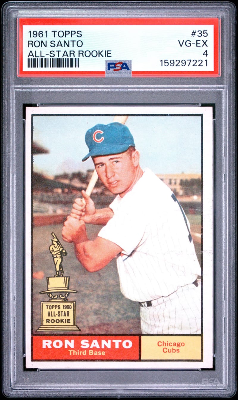 1961 Topps Ron Santo #35 front