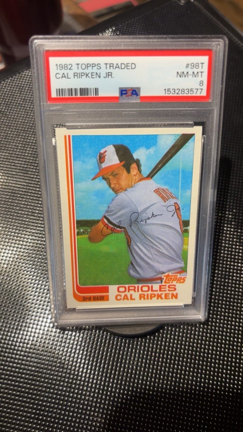 1982 Topps Traded Cal Ripken Jr. #98T front
