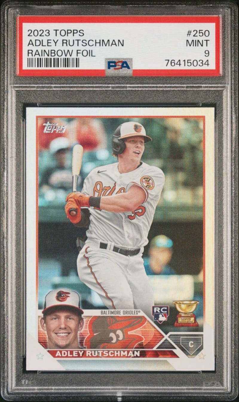 2023 Topps Adley Rutschman #250 front