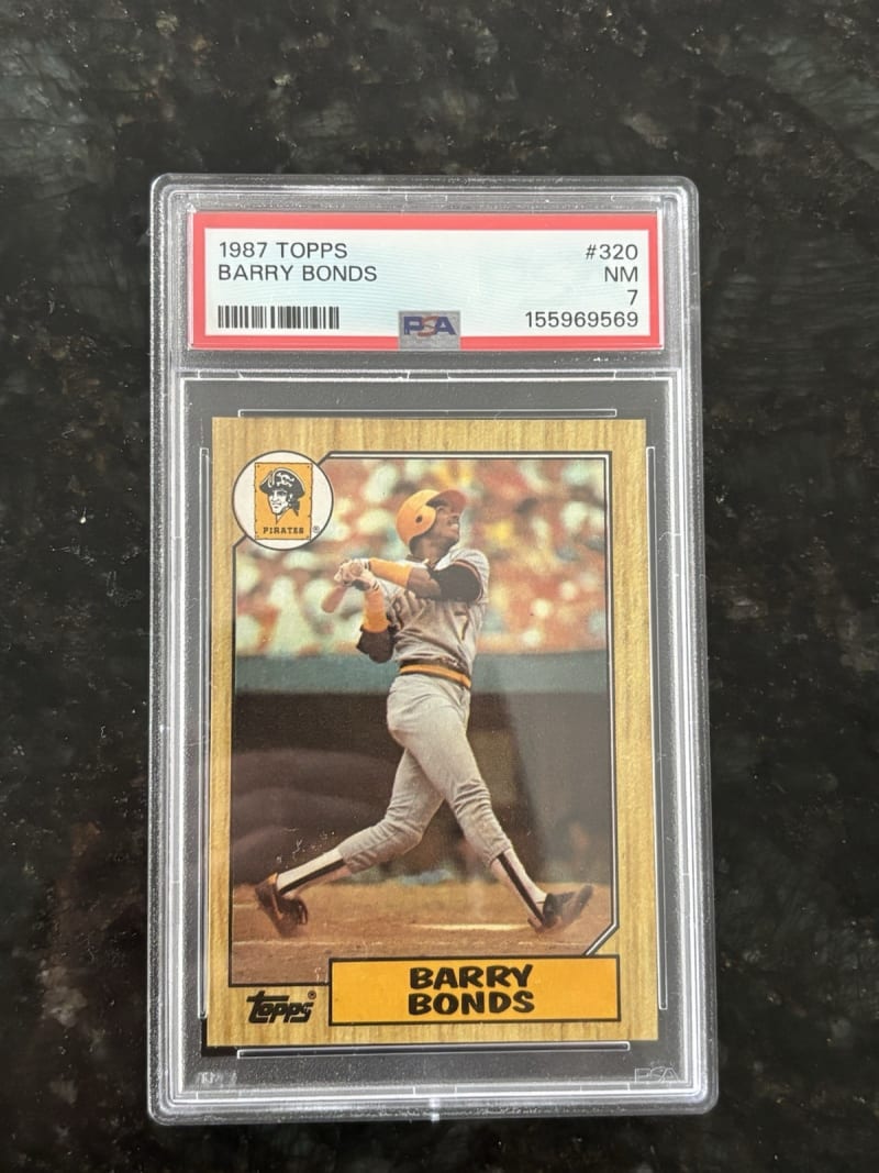 1987 Topps Barry Bonds #320 front