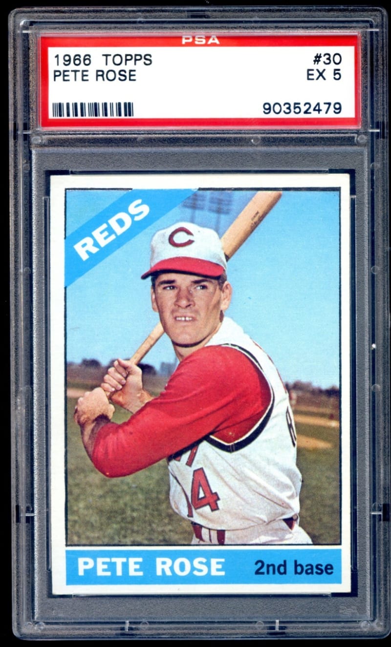1966 Topps Pete Rose #30 front