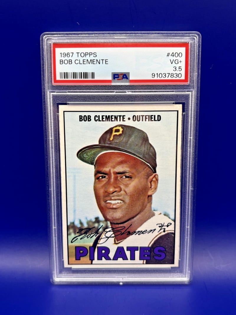 1967 Topps Roberto Clemente #400 front