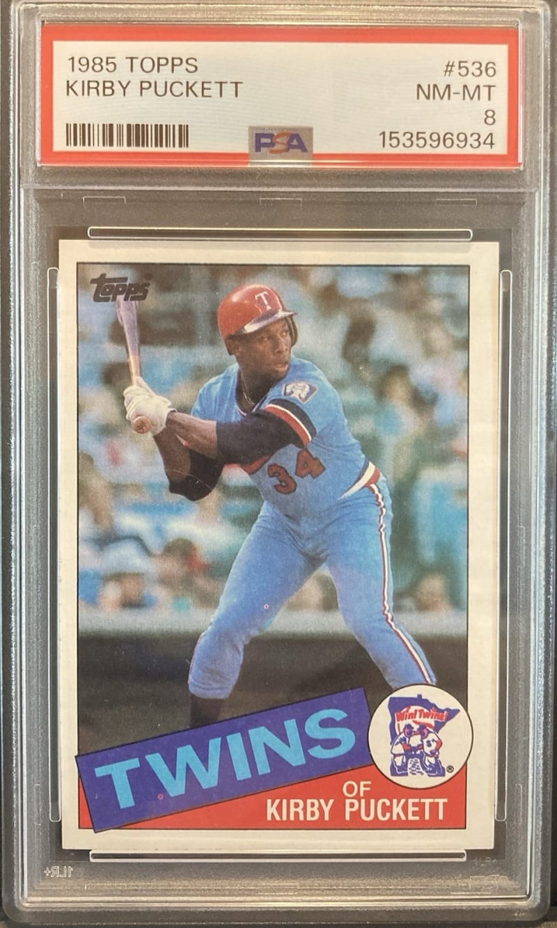 1985 Topps Kirby Puckett #536 front