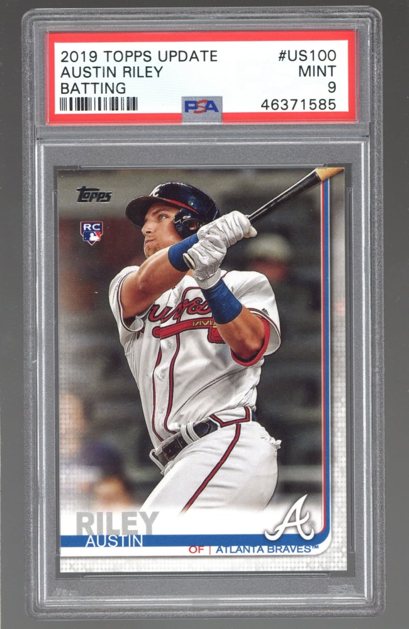 2019 Topps Update Austin Riley #US100 front