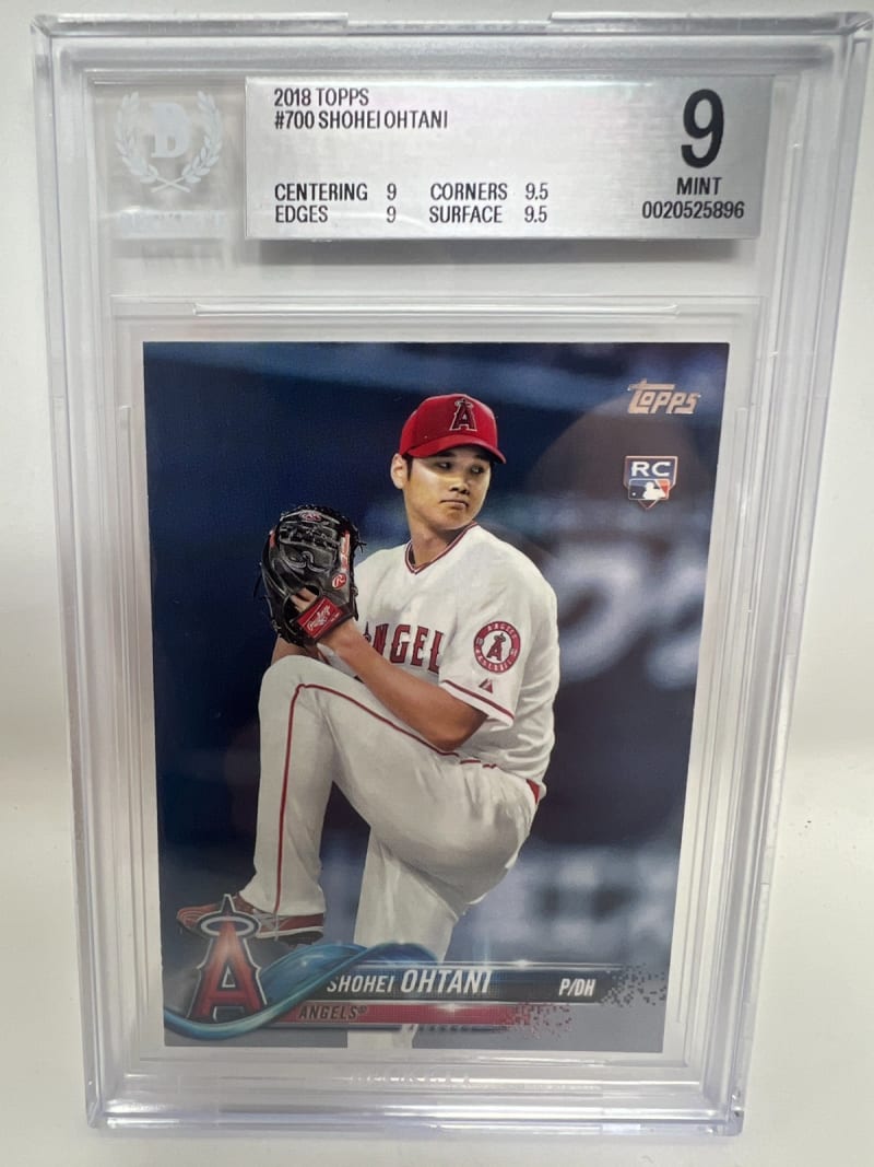2018 Topps Shohei Ohtani #700 front