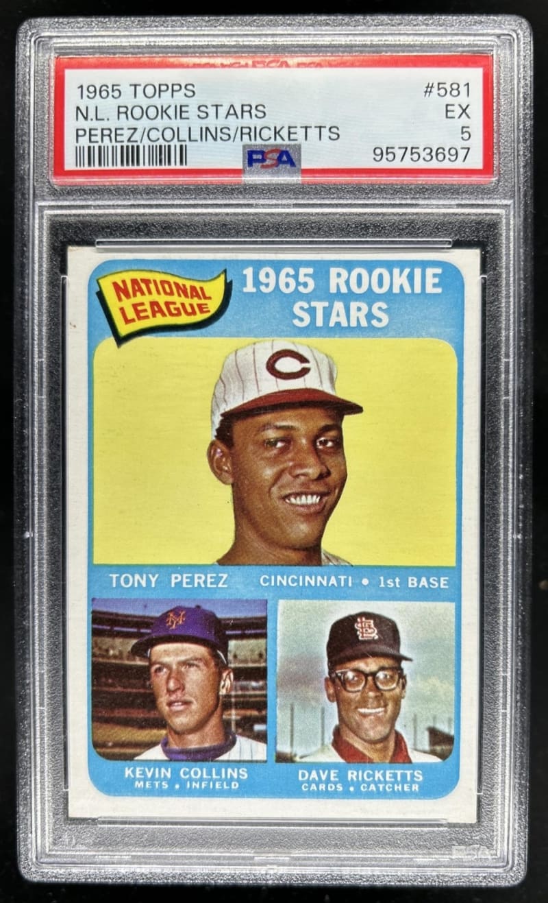 1965 Topps Tony Perez #581 front