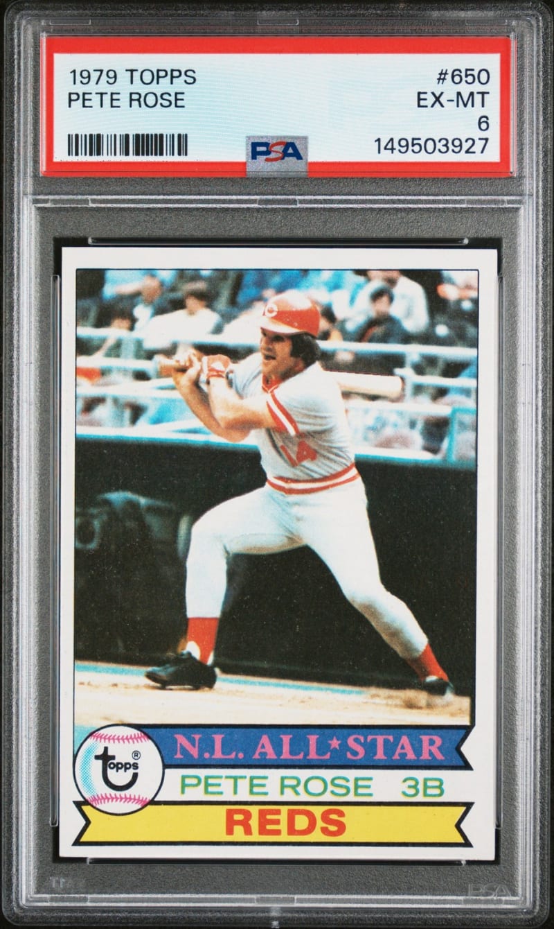 1979 Topps Pete Rose #650 front